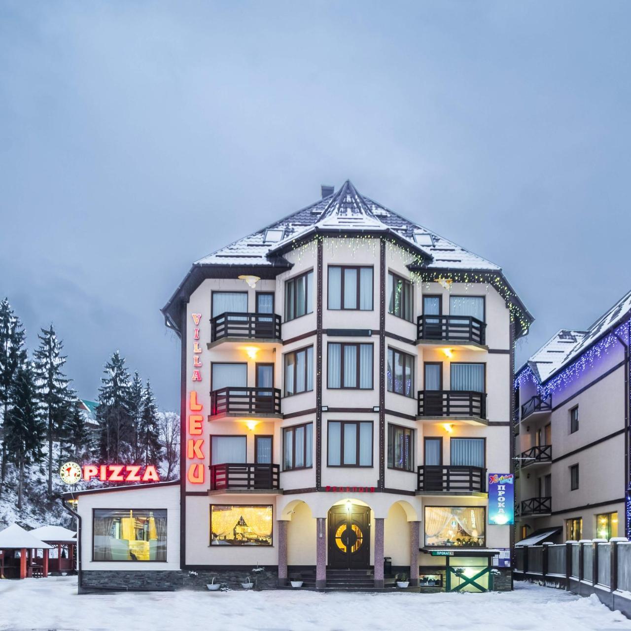 Villa Leku Spa Resort Bukovel Eksteriør billede